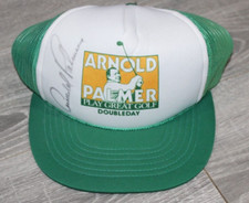 Arnold Palmer Signed Cap "PLAY GREAT GOLF"