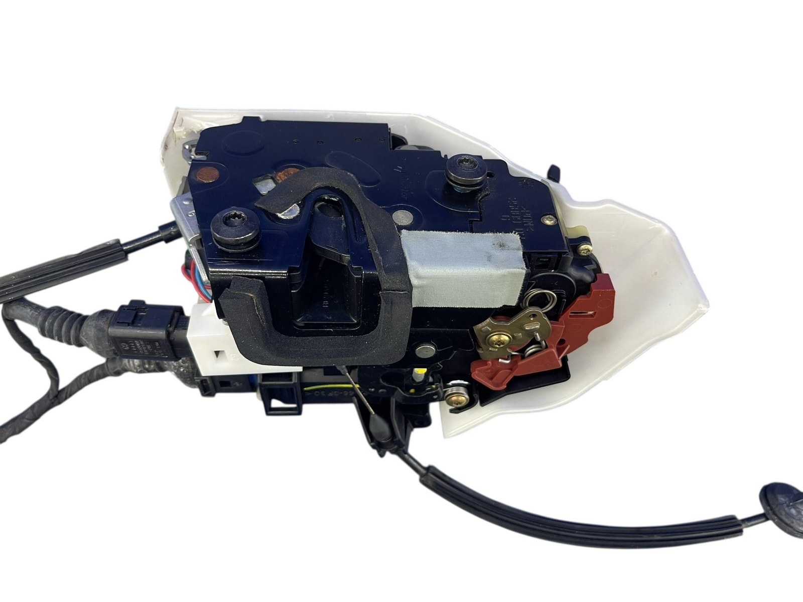2006-2012 BENTLEY CONTINENTAL FLYING SPUR REAR LH DOOR LOCK LATCH ACTUATOR /WIRE