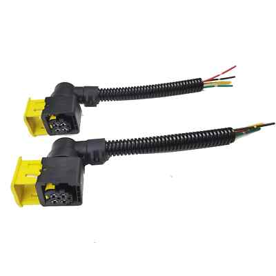 Square 4 PINS Connect Harness Plug Socket Wiring Pigtail for NOX Sensor 2PCS/LOT