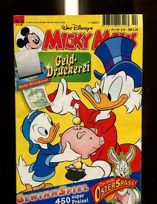 MICKY MAUS NR 14 (9.2) W/TOY WALT DISNEY (b012)