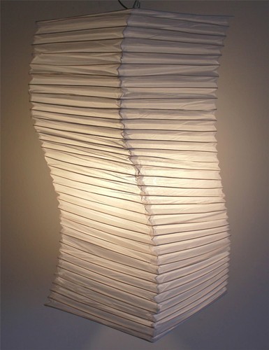 700, Lampion 1Stk. Reis Papier weiß 30x30x95 cm China Lampe Laterne - Bild 3 von 6