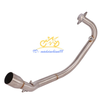 For CFMOTO ST125 Full System Header Exhaust Front Link Pipe 51mm Slip On Escape