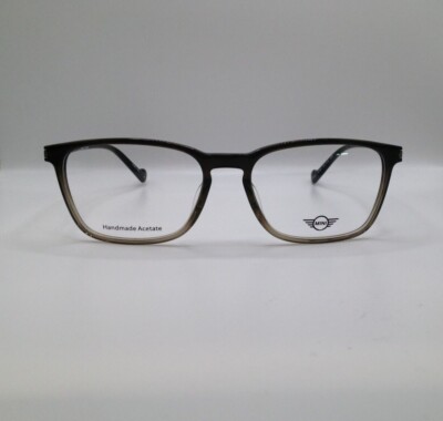 Mini 741007 34/GRY Transparent Gray Plastic Optical Eyeglasses Frame 55-17-140