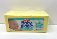 NEW SEALED Playtex Baby Magic Baby Wipes Container Collectible HTF
