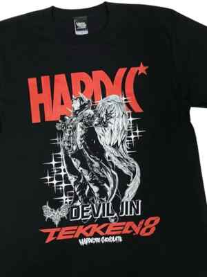 TEKKEN8 DEVIL JIN T-shirt Hardcore Chocolate Japan New Black | eBay
