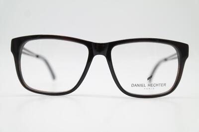 Brille DANIEL HECHTER DHE 698 Schwarz Silber Oval Brillengestell eyeglasses Neu