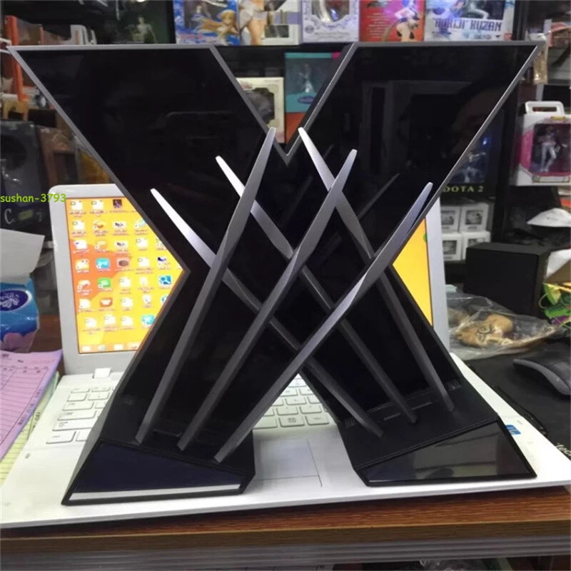 X-MEN Wolverine Logan Touch Luz LED 1:1 Garra de Lobo Cosplay Accesorios Regalo Lámpara de Pared Foto 2 de 4