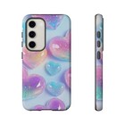 Neon Heart Candy Phone Case, Tough Phone Cover, Cute Cell Phone Accessory
