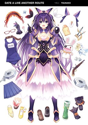 DATE A LIVE Another Route アナザールート Japanese Novel Anime Touka Origami Kurumi