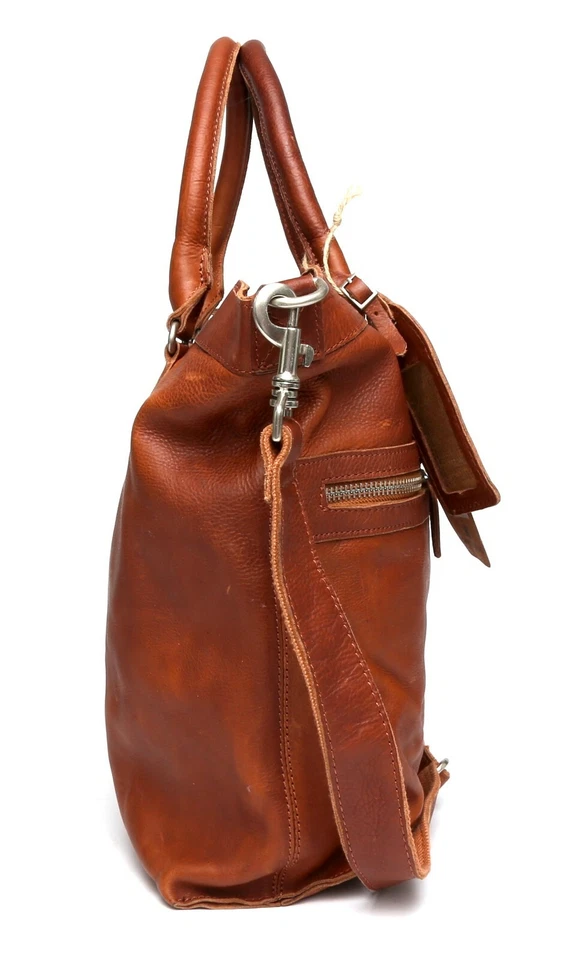Cowboysbag V3319 Womens Cognac Huntly Satchel Bag - Image 2 of 4