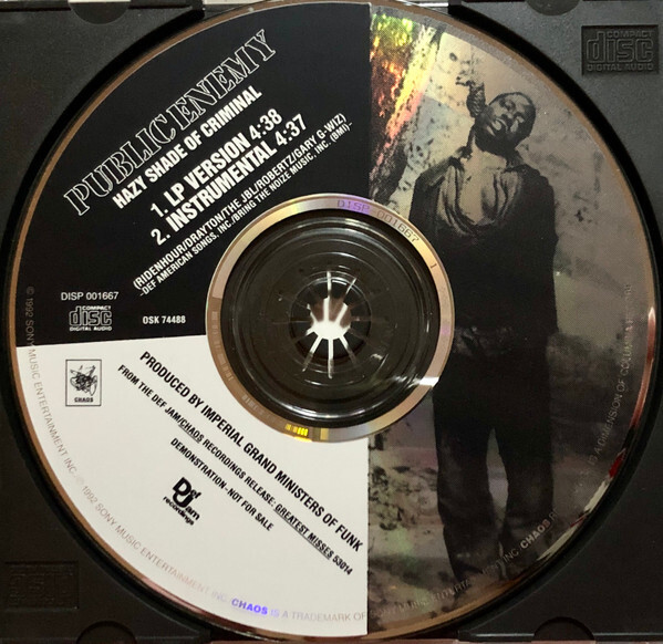 Public Enemy - Hazy Shade of Criminal CD - OSK 74488 ** Free