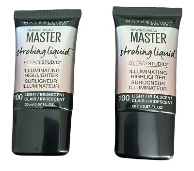 2 Master Strobing Liquid Illuminating Highlighter #100 Light