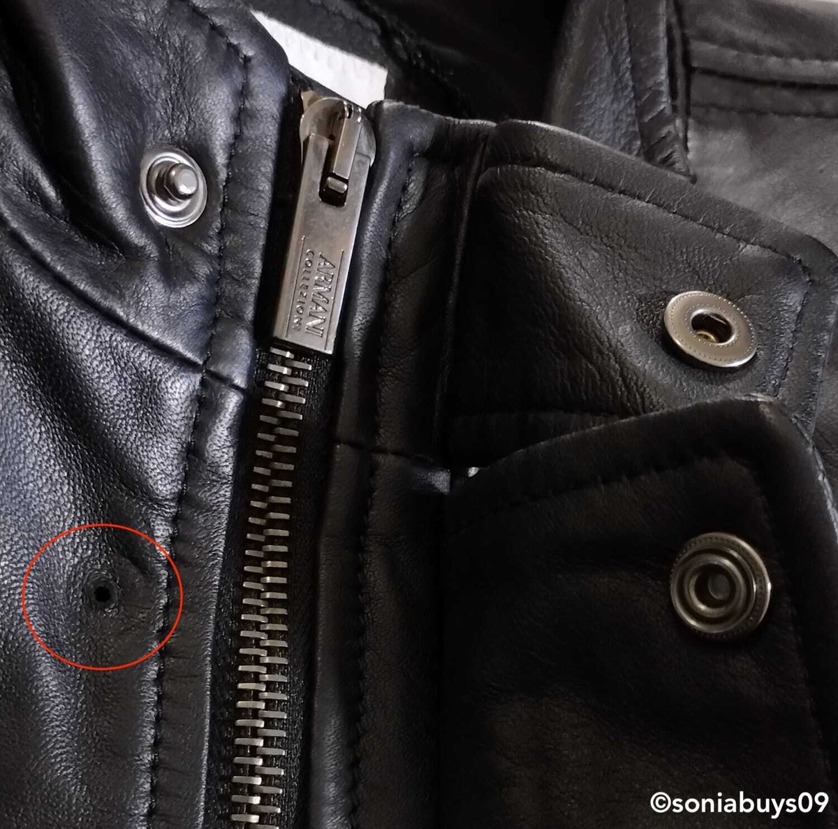 Armani Collezioni Men's Leather Jacket, Black, US Size 40 | eBay