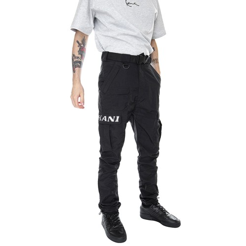 Karl kani retro cargo pants - black - pantaloni cargo uomo neri | eBay