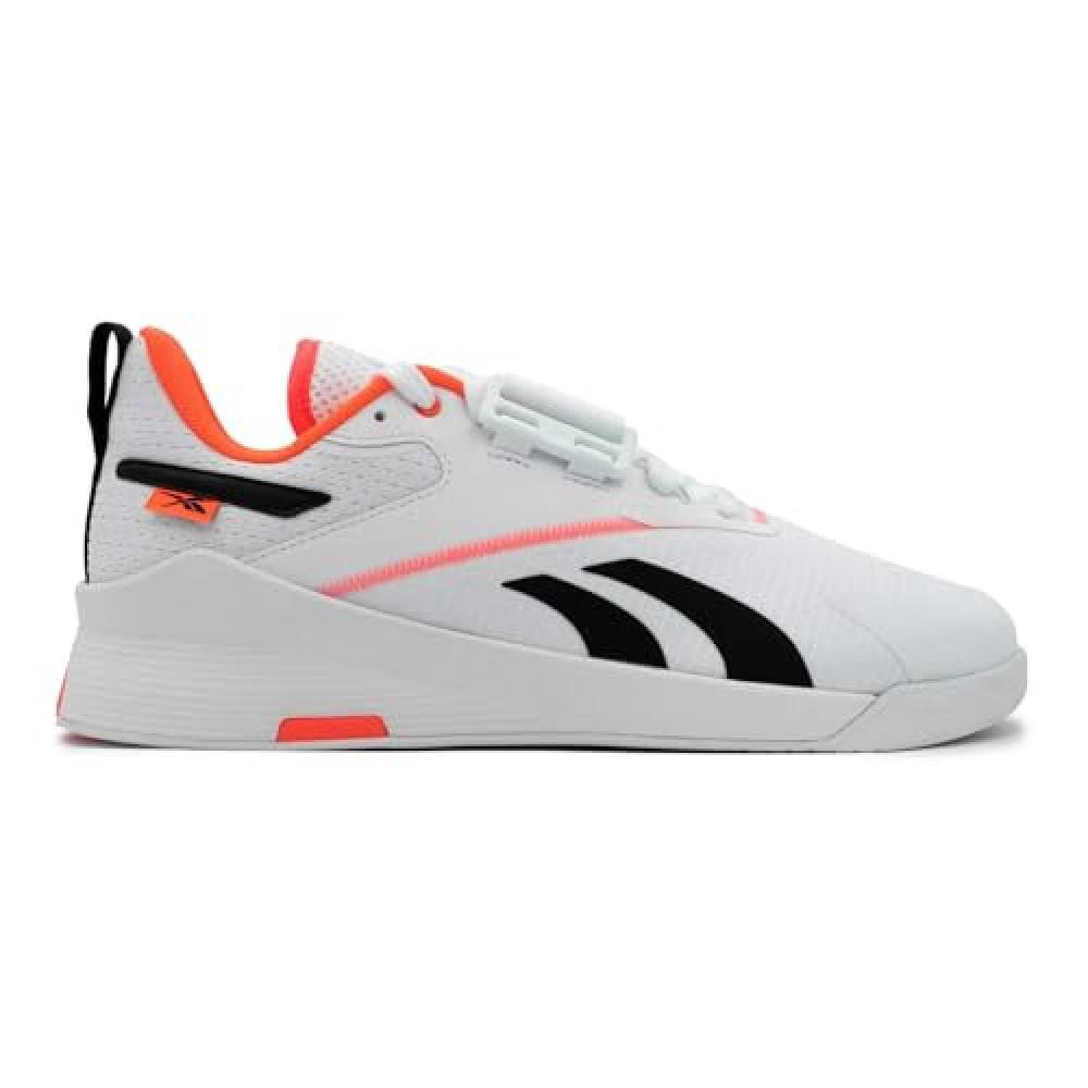 (TG. 40.5 EU) Reebok Lifter PR III, Sneaker Uomo, Ftwwht/ORGFLA/CBLACK, 40.5 EU
