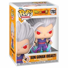 Image of Funko Pop! Son Gohan Beast Dragon Ball super 1703 free case protector and post