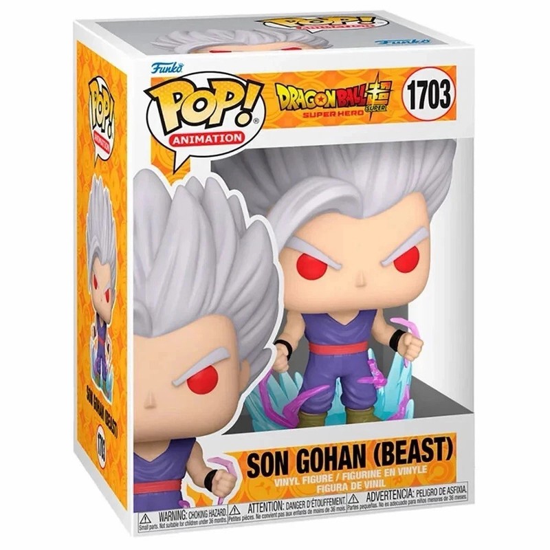 Funko Pop!  Son Gohan Beast Dragon Ball super 1703 free case protector and post