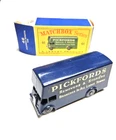 Vintage 1961 MATCHBOX LESNEY No. 46 Pickfords Removal Van BLUE w/ Gray Wheel MIB
