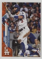 2020 Topps Wal-Mart Orange Border /99 Chris Taylor #416 b4d