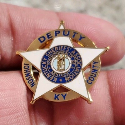 JCSD Johnson County Sheriff Department Kentucky Pin