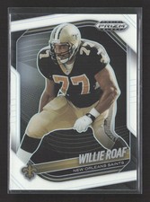2026 Panini Prizm Black Willie Roaf #96 White 117/175