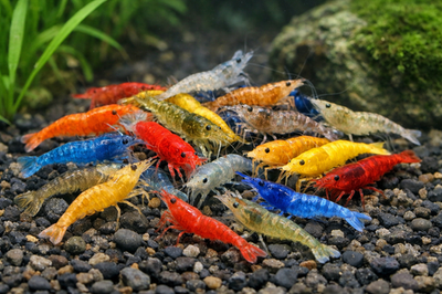 #ad 205 Mix Color Cull Shrimp ONLY Neocaridina Live Freshwater Free Shipping $33.99