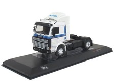 Ixo 1/43 Scale Scania 142 M 1987 White Tractor Head (Finished Product)_