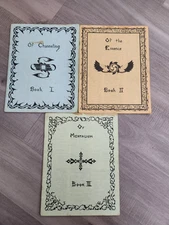 1981 Iron Crown Enterprises Rolemaster Books Of Channeling, Essence, Mentalism