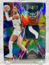 2024 Select WNBA Sparks Tie-Dye Prizm /25 MEM #16 Satou Sabally Dallas Wings