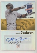 2008 TRISTAR PROjections Yellow Reflectives 25/25 Austin Jackson #19 Auto 1c1