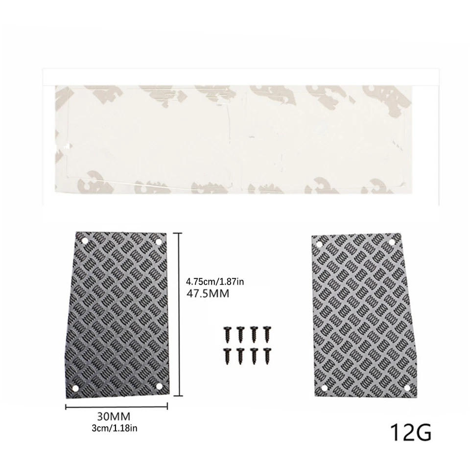 2Piece A-Pillar Side Angle Cover Shell Upgrade Parts For Axial SCX6 1/6 RC Car - Image 2 of 4