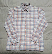 Vintage Rohan Equator Shirt Short Sleeve Men’s M Snap Buttons