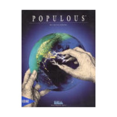 EA Computer Game Populous (PC 5 1/4'') VG/EX
