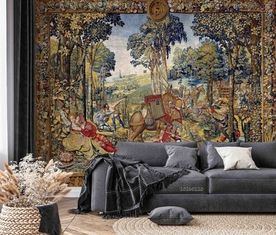 3D The Month of May Oil Painting Wallpaper Wall Murals Removable Wallpaper