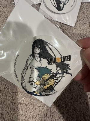  Soul Eater Lottery Mate BlackStar -Theater Starless- Tsubaki Can Badge