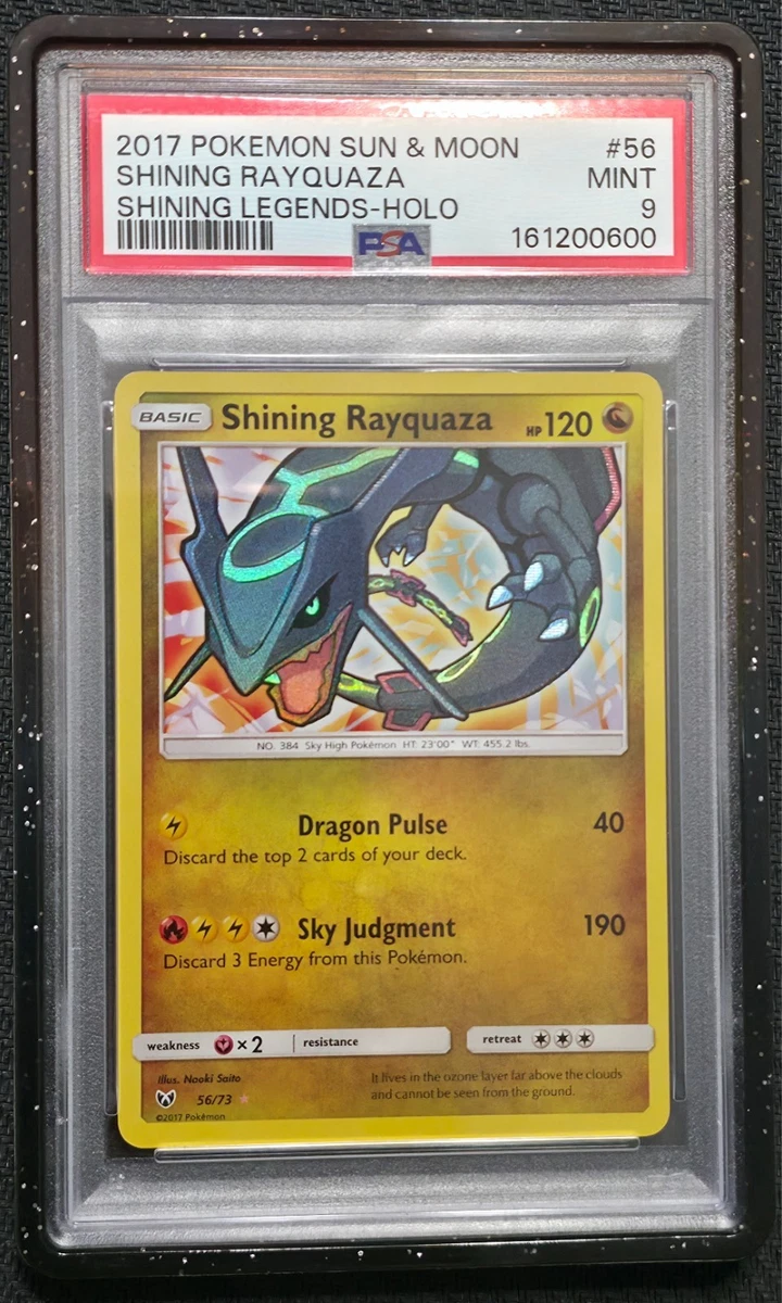 Rayquaza Pokémon TCG Professional Sports Authenticator (PSA) Grade