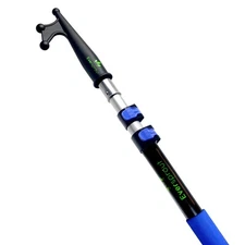 EVERSPROUT 4.5-to-12ft Durable Telescoping Boat Hook – Lightweight Push Pole for
