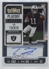 2023 Panini Contenders Rookie RPS Playoff Ticket 24/149 Tre Tucker #136 Auto 3c2
