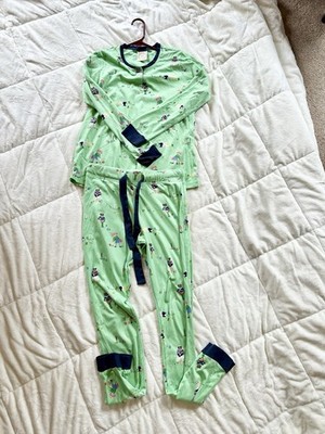 TBBC Harts Croquet Pajamas Lounge Set Women s Size Medium Excellent Condition