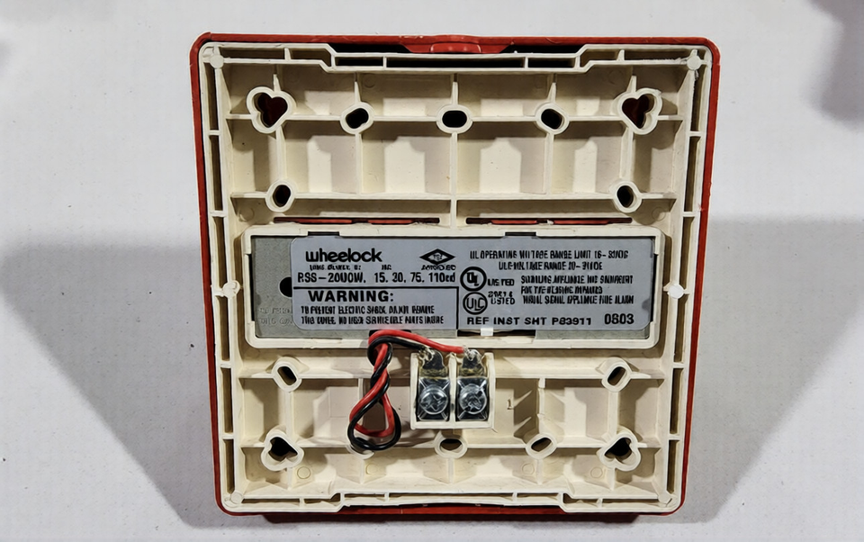 Wheelock Rss Rsa 🍀 NEW DEMO! Cooper Wheelock RSS-24MCW-FR Fire Strobe 129400 Alarm LOT ...
