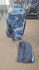 OGIO All Elements Waterproof Cart Bag Blue 15-way divider/6 Pockets-VGC