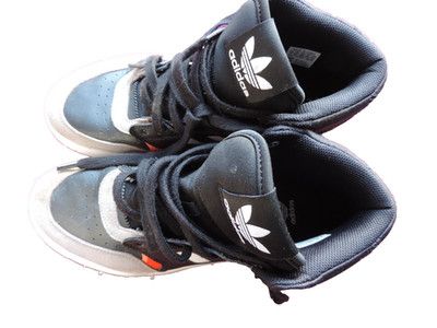 Gr. 6,5 (40) adidas Drop Step High Top Sneaker mit Ortholite Innensohle