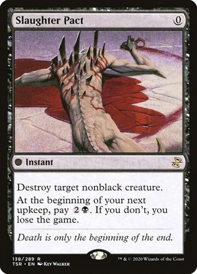 Slaughter Pact (EX/NM) 0 Mana Destroy Creature MTG Rabatt: 5+ Magic Singles