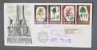 MayfairStamps British Honduras FDC 1969 Hardwoods Issue combo First Day Cover aa