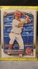 2025 Bowman 1st - Prospects JJ Wetherholt #BP-22 (RC) ST. Louis Cardinals Paper