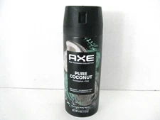 AXE Pure Coconut Eucalyptus + Oak Premium Body Spray 4oz NEW