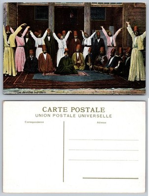 Dervish Whirling Dance Ceremony Postcard