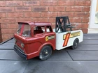 Louis Marx Powerhouse Breakdown Service Tow Truck GOOD Vintage Original Model