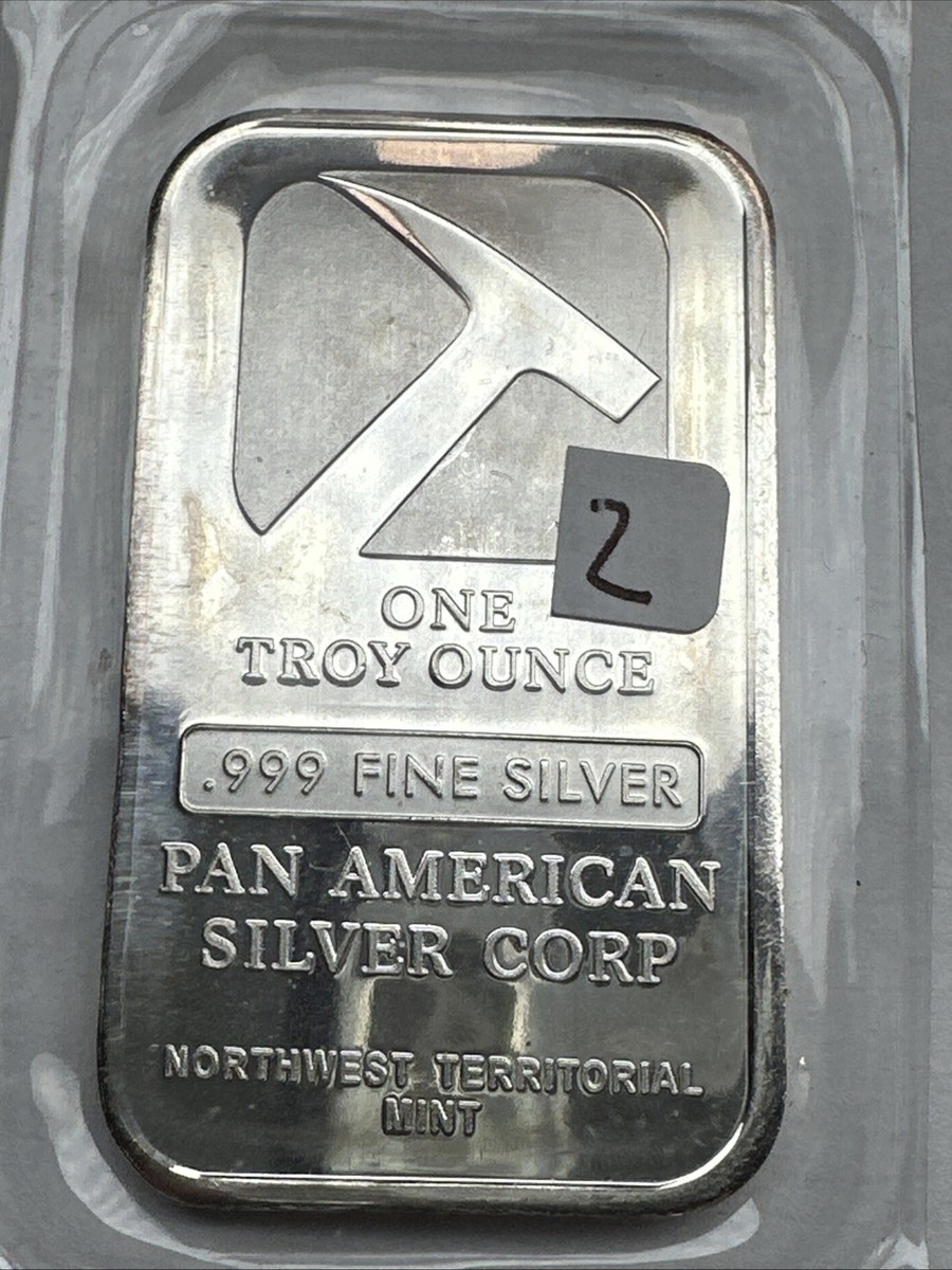 Vintage NorthWest Territorial Mint Pan American 1oz.999 Fine