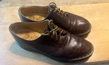 Dr Martens Shoes Mens 10 Brown Lace Up Oxford Vintage Made In England